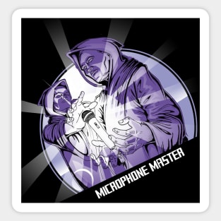 Microphone Master Sticker